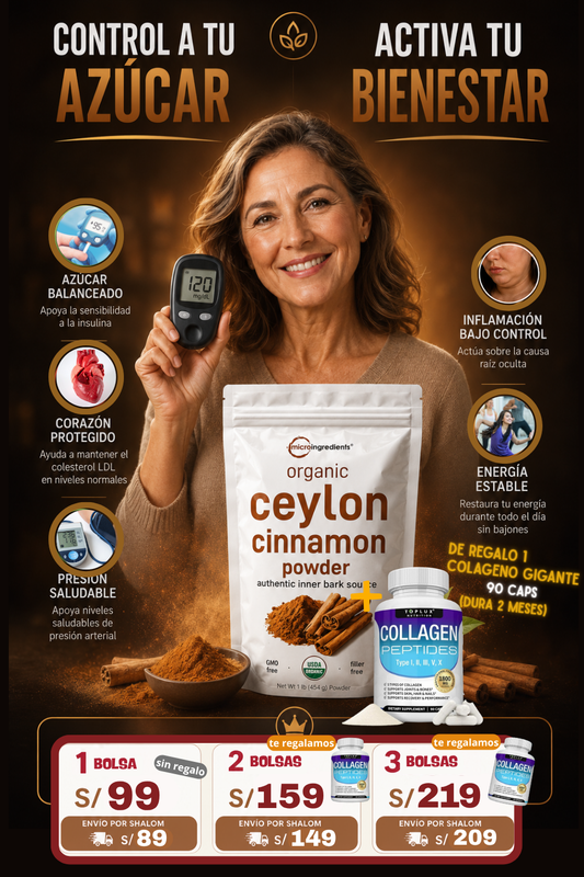 Canela CEYLON + Collageno Gigante 90 caps