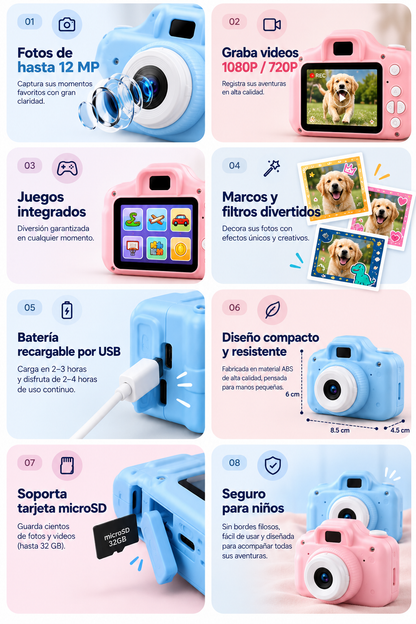 CAMARA DIGITAL INFANTIL REAL