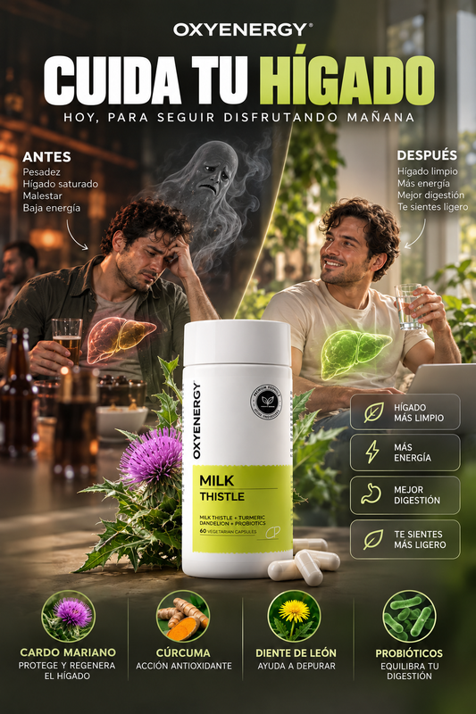 MILK THISTLE - Reparación de Hígado