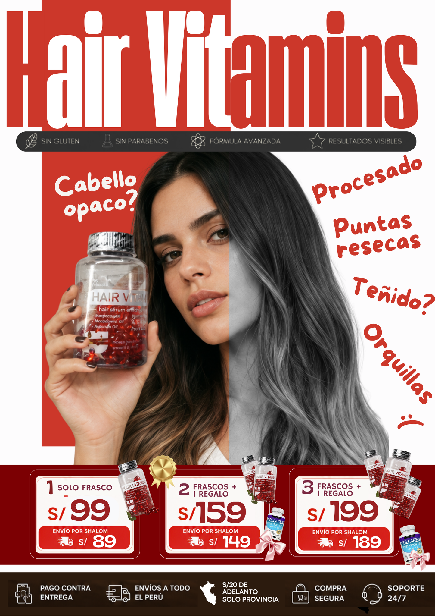 Vitamin´s Hair - Serumn para el cabello