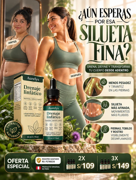 PROMO  2X1 - AURELYS Drenaje Linfático